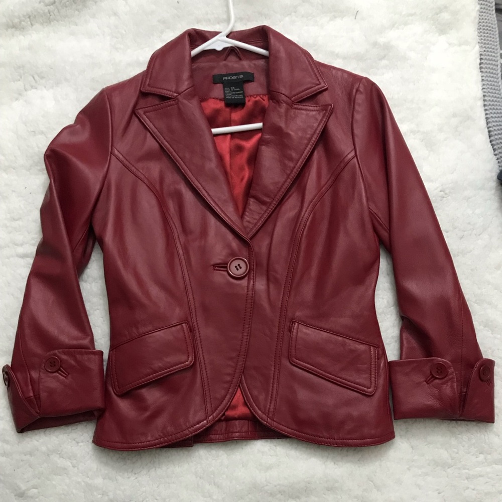 Arden B 100% leather jacket